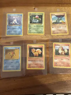Pokemon TCG Multiple 1st Edition Base Set, Shadowless Card - Image 5