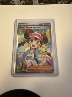 Rosa’s Encouragement SIR #123/088 Perfect Order Near Mint Pokemon Card - Image 1