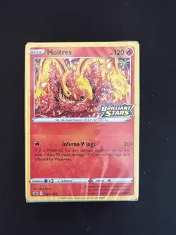 Moltres SWSH185 SWSH: Sword & Shield Promo Cards Holo - Image 1