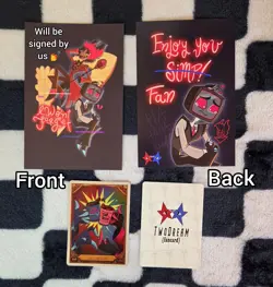 "Sag Mugs" Complicated & Sad 2nd Edition - TwoDream Fan Card & Signed Print - Image 3