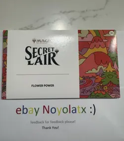 MTG Secret Lair x Flower Power - Non-Foil - Sealed - Image 1