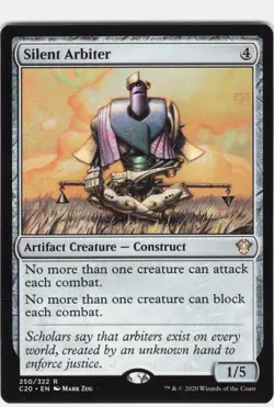 Silent Arbiter #250 Commander 2020 Regular Rare - Image 1