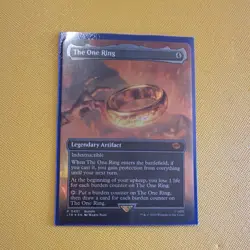 Wizards of the Coast The One Ring 0748 Foil Borderless Poster Mythic EN MTG - Image 2