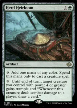 Herd Heirloom 144 Rare Tarkir: Dragonstorm Magic: The Gathering Near Mint - Image 1