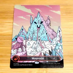 Mountain - 2418, Foil, Secret Lair Goblin Storm, Magic MTG NM - Image 1