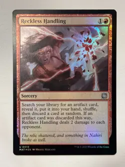 Reckless Handling 0019 Foil MOM: The Aftermath MAT MTG LP - Image 1