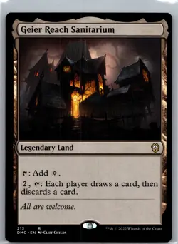 Geier Reach Sanitarium R Commander: Dominaria United 213 NM Normal - Image 1