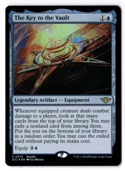 The Key To The Vault NM* FOIL PROMO Outlaws In Thunder Junction 0373 -UnltdCards - Image 1