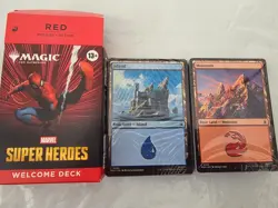 Magic the Gathering MTG MARVEL SUPER HEROES Welcome Deck Spider Man 2026 IronMan - Image 1