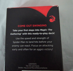 Magic the Gathering MTG MARVEL SUPER HEROES Welcome Deck Spider Man 2026 IronMan - Image 5