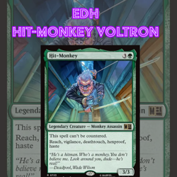 EDH - Hit-Monkey Voltron, MTG Commander Deck, Marvel, Bracket 2 - Image 1