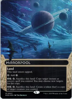 Mirrorpool (0027) (Borderless) 27 Edge of Eternities: Stellar Sights Foil NM - Image 1
