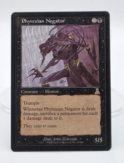 Phyrexian Negator Urza's Destiny 65/143 Rare Black 1999 MTG Wizards WotC - Image 1