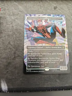 Spectacular Spider-Man (0239) (Borderless) (Textured Foil) Marvel's Spider-Man - Image 3