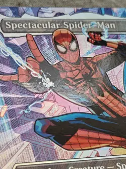 Spectacular Spider-Man (0239) (Borderless) (Textured Foil) Marvel's Spider-Man - Image 4