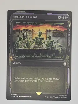 MTG | Nuclear Fallout (Showcase) [Fallout] ✨Surge FOIL✨ - Image 1