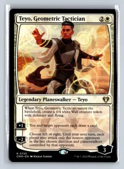Teyo, Geometric Tactician 725 Regular Commander Masters Magic: The Gathering NM - Image 1