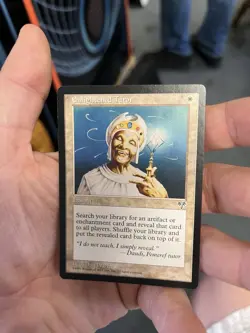 1996 Magic The Gathering MTG Enlightened Tutor | Mirage Near Mint - Image 3