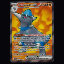 Rampardos ex 100/084 Pitch Black Ultra Rare Pokemon TCG NM - Image 1