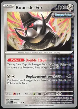 Carte Pokemon Roue-de-Fer 118/162 Forces Temporelles Francais - Image 1