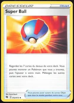Carte Pokemon Super Ball 052/073 La voie du Maitre Francais - Image 1