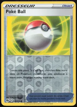 Carte Pokemon Poke Ball 059/073 Reverse La voie du Maitre Francais - Image 1