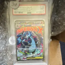 2025 Pokemon m2a Japanese Mega Attack Rare #223 Mega Charizard X ex PSA 10 - Image 1