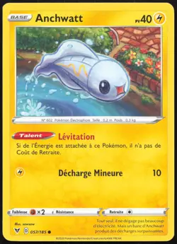 Carte Pokemon Anchwatt 057/185 Voltage Eclatant Francais - Image 1