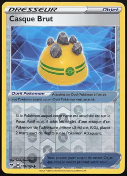 Carte Pokemon Casque Brut 159/185 Reverse Voltage Eclatant Francais - Image 1