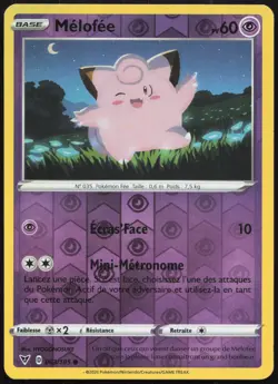 Carte Pokemon Melofee 063/185 Reverse Voltage Eclatant Francais - Image 1