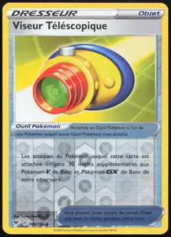 Carte Pokemon Viseur Telescopique 160/185 Reverse Voltage Eclatant Francais - Image 1