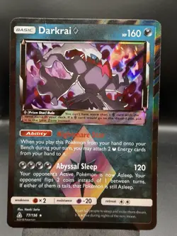 Holofoil - Darkrai Prism Star - 77/156 / English Pokemon TCG MP - Image 1