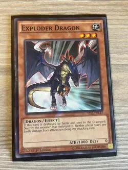 Exploder Dragon (Shatterfoil) YS15-ENL12 Starter Deck: Dark Legion Yu-Gi-Oh 1st - Image 1