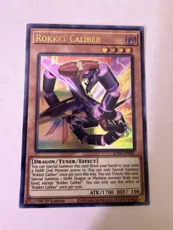 Yugioh - Rokket Caliber - Ultra - 1st - BODE-EN001 - NM - Image 1