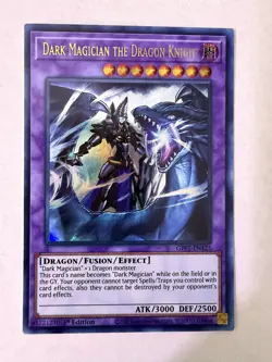 Yugioh - Dark Magician the Dragon Knight - Ultra - 1st - GFP2-EN125 - NM - Image 1