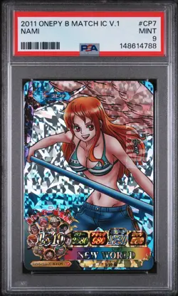 2011 One Piece Onepy Berry Match IC Vol 1 Nami #CP7 IC1-CP7 JP PSA 9 POP 2 - Image 1