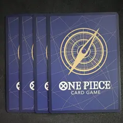 Playset Bandai One Piece TCG Lightning Dragon OP15-077 Event Purple Eng x4 - Image 2