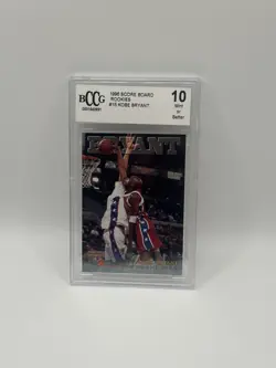1996 score board kobe bryant #15 Rookie Card - Image 1