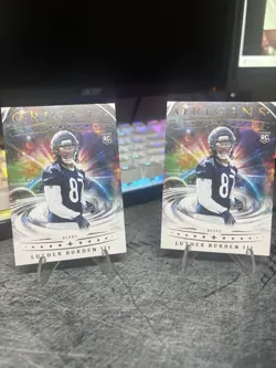 Panini Origins 2025 Luther Burden III Rookie Chicago Bears Card #147 Lot of 2 - Image 1