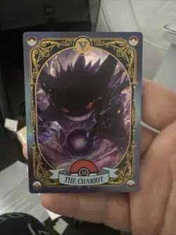 Mengka 2 - Non-TCG Pokemon - Gengar The Chariot Tarot Card - Image 1