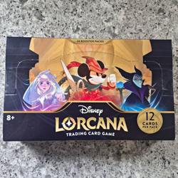 Disney Lorcana TCG First Chapter Booster Box Sealed 24 Packs - Image 1