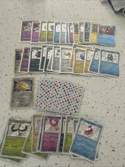 Pokemon 50 Card Lot All Shiny mixed with Japanese and English with custom sleeve - Image 1