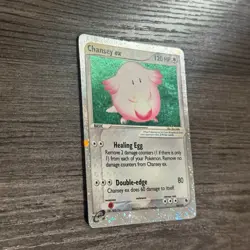 Pokemon Ruby & Sapphire Chansey ex Holo Ultra Rare Card 90/109 Good Condition - Image 2