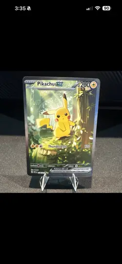 Pokemon TCG 4-Card Lot Bubble Mew, Treechu, Gold Charizard. Mega Greninga - Image 4