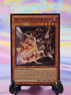 Yu-Gi-Oh TCG Card | Robot Buster Destruction Sword MP16-EN192 First Edition - Image 1
