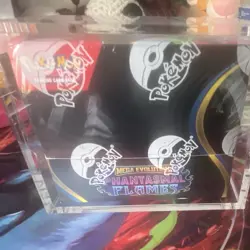 Pokemon TCG Mega Evolution Phantasmal Flames Factory Sealed 10-Card Box - Image 1