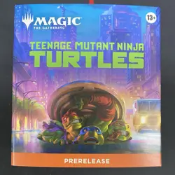 MtG Teenage Mutant Ninja Turtles Prerelease Kit TMNT Universes Beyond Sealed New - Image 1