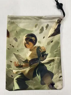 MTG Avatar the Last Airbender Prerelease Toph Dice Bag Promo Item New Magic - Image 1