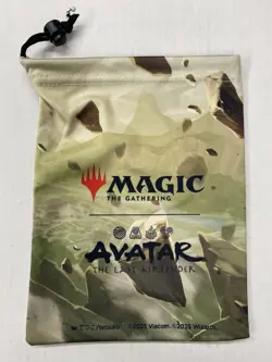 MTG Avatar the Last Airbender Prerelease Toph Dice Bag Promo Item New Magic - Image 2