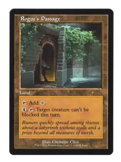 Magic The Gathering Rogue's Passage Land CMDR Party 2024 - Image 1
